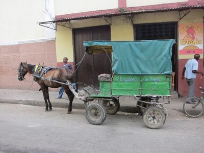 Local transport outside the Farmers' Market
